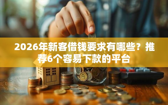 2026年新客借钱要求有哪些?推荐6个容易下款的平台 2026年新客借钱要求有哪些?推荐6个容易下款的平台