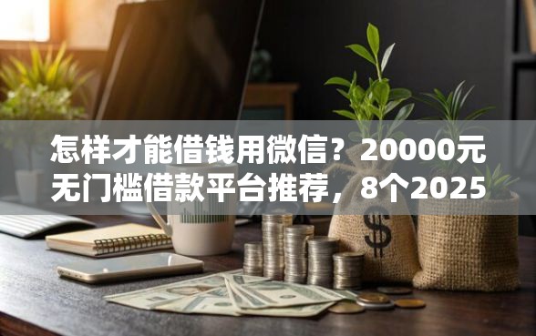 怎样才能借钱用微信？20000元无门槛借款平台推荐，8个2025放款口子论坛盘点