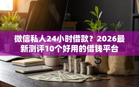 微信私人24小时借款？2026最新测评10个好用的借钱平台