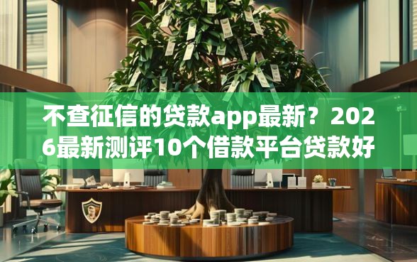 不查征信的贷款app最新？2026最新测评10个借款平台贷款好通过