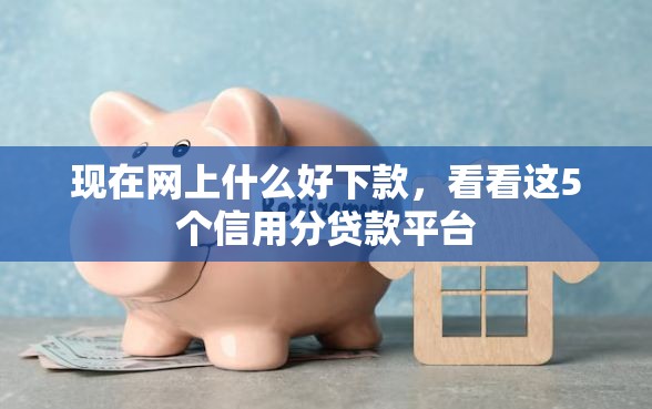 现在网上什么好下款，看看这5个信用分贷款平台