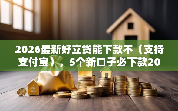 2026最新好立贷能下款不（支持支付宝），5个新口子必下款2025不查征信无私分享