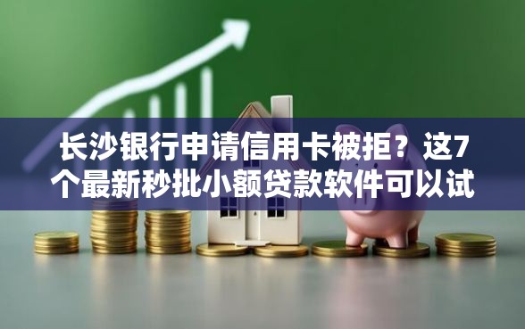 长沙银行申请信用卡被拒？这7个最新秒批小额贷款软件可以试试