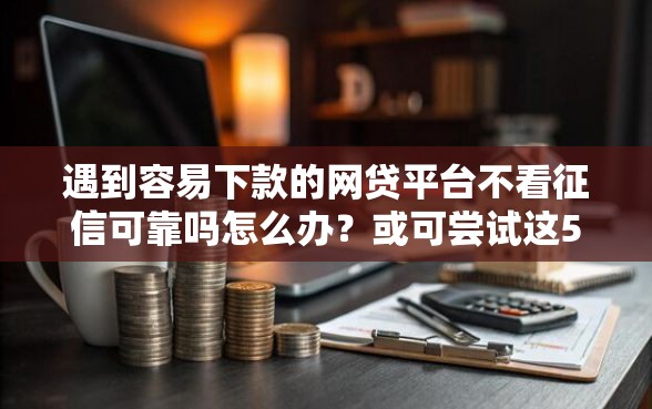 遇到容易下款的网贷平台不看征信可靠吗怎么办？或可尝试这5个无视逾期高负债秒过口子