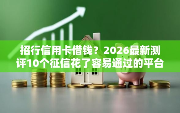 招行信用卡借钱？2026最新测评10个征信花了容易通过的平台借款