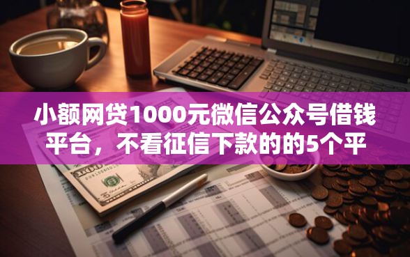 小额网贷1000元微信公众号借钱平台，不看征信下款的的5个平台介绍