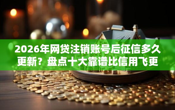 2026年网贷注销账号后征信多久更新？盘点十大靠谱比信用飞更好下款的口子