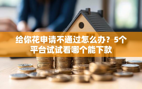 给你花申请不通过怎么办？5个平台试试看哪个能下款