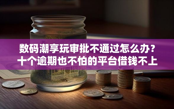 数码潮享玩审批不通过怎么办？十个逾期也不怕的平台借钱不上征信