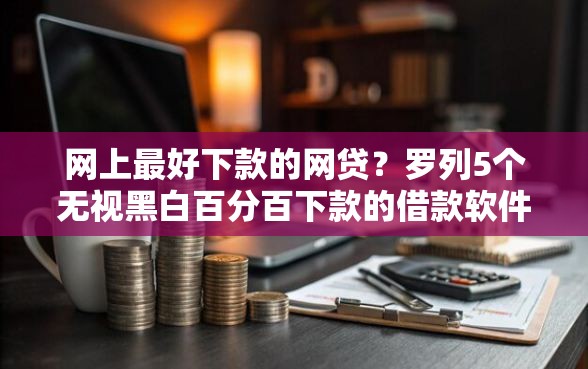 网上最好下款的网贷？罗列5个无视黑白百分百下款的借款软件