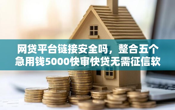 网贷平台链接安全吗，整合五个急用钱5000快审快贷无需征信软件