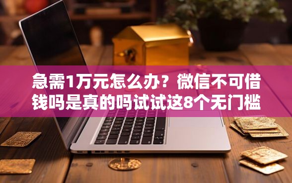 急需1万元怎么办？微信不可借钱吗是真的吗试试这8个无门槛平台