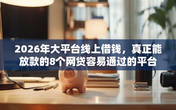 2026年大平台线上借钱，真正能放款的8个网贷容易通过的平台推荐