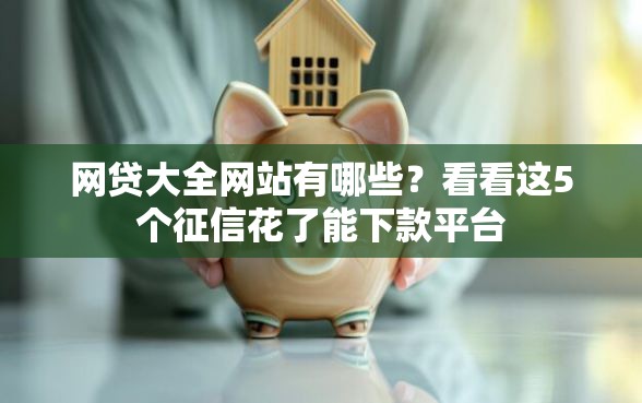 网贷大全网站有哪些？看看这5个征信花了能下款平台
