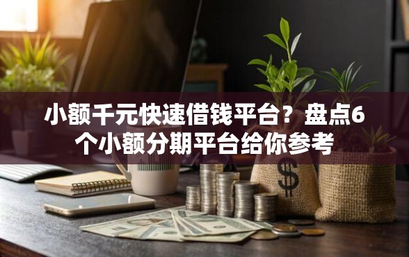 小额千元快速借钱平台？盘点6个小额分期平台给你参考