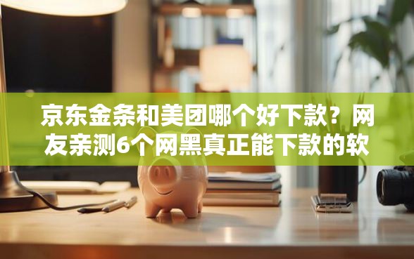 京东金条和美团哪个好下款？网友亲测6个网黑真正能下款的软件盘点