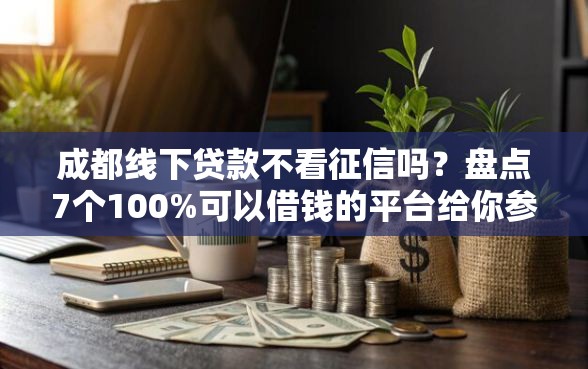 成都线下贷款不看征信吗？盘点7个100%可以借钱的平台给你参考