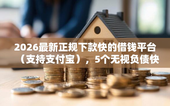 2026最新正规下款快的借钱平台（支持支付宝），5个无视负债快速下款长期网贷的平台无私分享