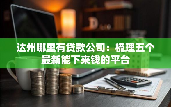 达州哪里有贷款公司：梳理五个最新能下来钱的平台