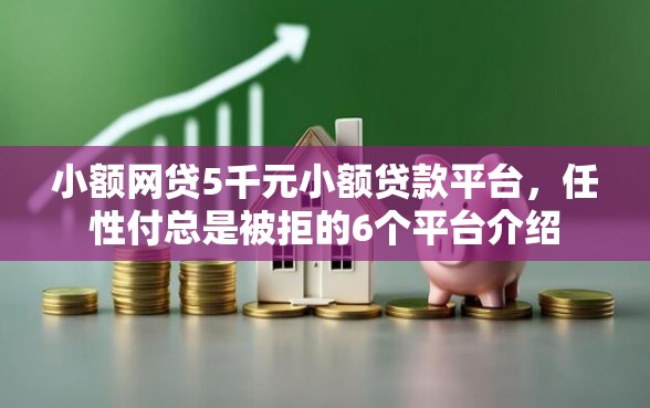 小额网贷5千元小额贷款平台，任性付总是被拒的6个平台介绍