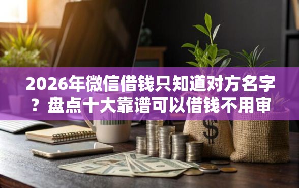 2026年微信借钱只知道对方名字？盘点十大靠谱可以借钱不用审核的口子