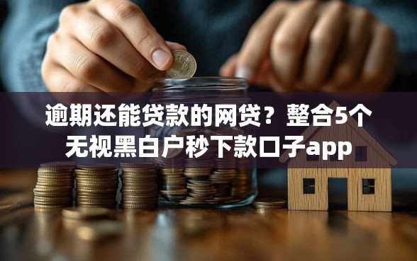 逾期还能贷款的网贷？整合5个无视黑白户秒下款口子app