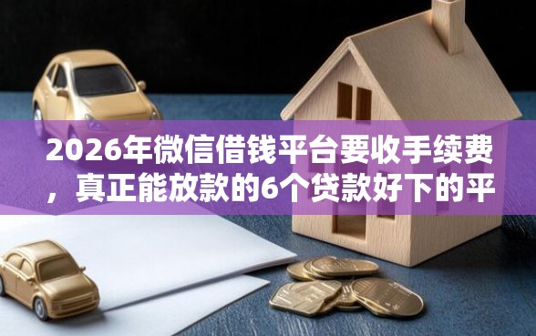 2026年微信借钱平台要收手续费，真正能放款的6个贷款好下的平台推荐