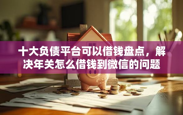 十大负债平台可以借钱盘点，解决年关怎么借钱到微信的问题