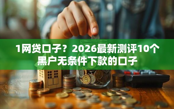 1网贷口子？2026最新测评10个黑户无条件下款的口子