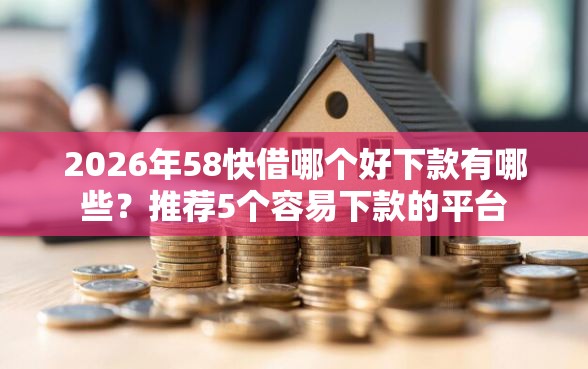 2026年58快借哪个好下款有哪些？推荐5个容易下款的平台