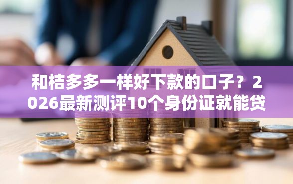 和桔多多一样好下款的口子？2026最新测评10个身份证就能贷款的平台