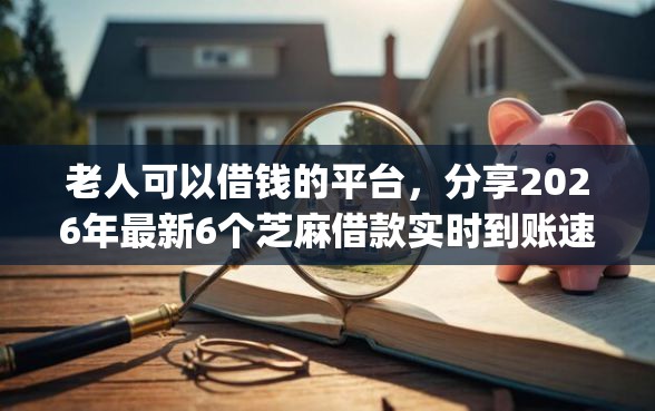 老人可以借钱的平台,分享2026年最新6个芝麻借款实时到账速借app 老人可以借钱的平台,分享2026年最新6个芝麻借款实时到账速借app