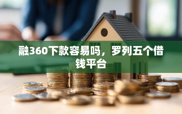 融360下款容易吗，罗列五个借钱平台