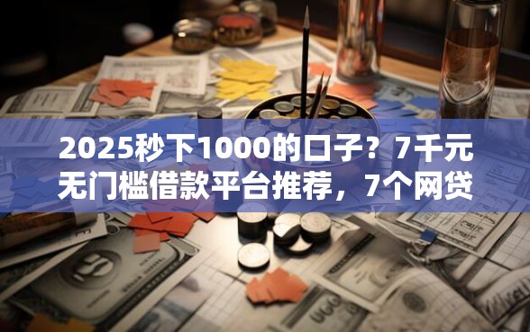 2025秒下1000的口子？7千元无门槛借款平台推荐，7个网贷大口子轻松借平台盘点
