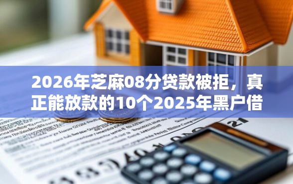 2026年芝麻08分贷款被拒，真正能放款的10个2025年黑户借款必下口子推荐