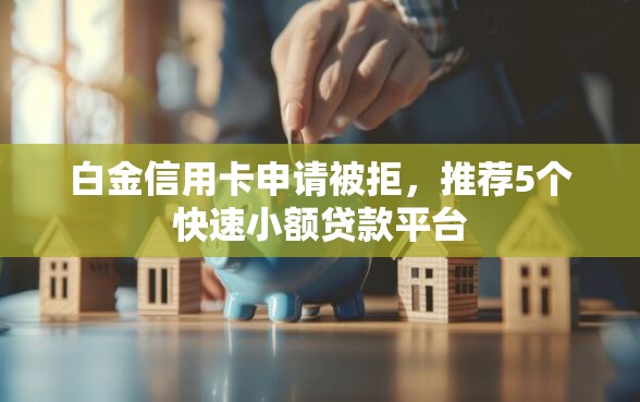 白金信用卡申请被拒，推荐5个快速小额贷款平台