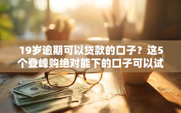 19岁逾期可以贷款的口子？这5个登峰购绝对能下的口子可以试试