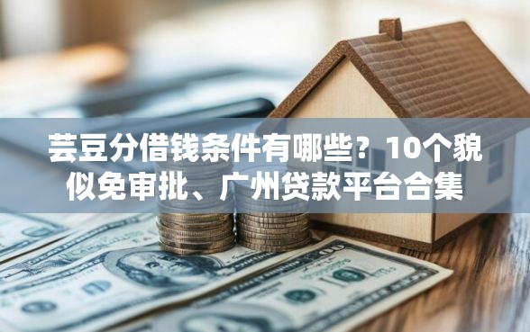 芸豆分借钱条件有哪些？10个貌似免审批、广州贷款平台合集