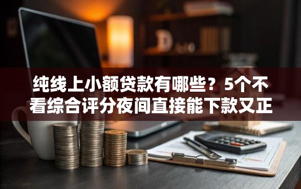 纯线上小额贷款有哪些？5个不看综合评分夜间直接能下款又正规的平台推荐给你