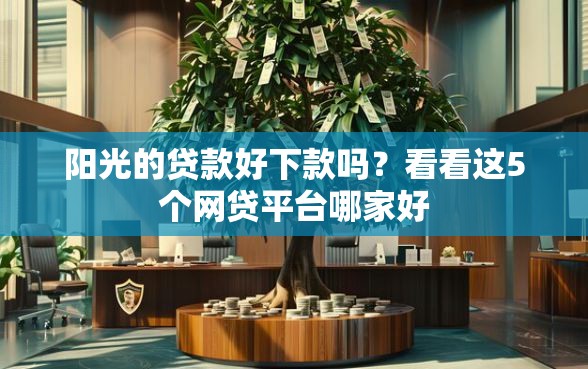 阳光的贷款好下款吗？看看这5个网贷平台哪家好
