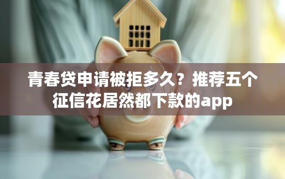 青春贷申请被拒多久？推荐五个征信花居然都下款的app