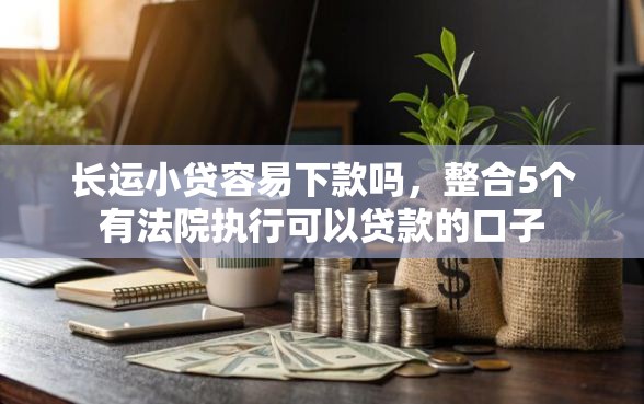 长运小贷容易下款吗，整合5个有法院执行可以贷款的口子