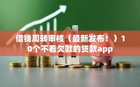 借钱周转审核（最新发布！）10个不看欠款的贷款app