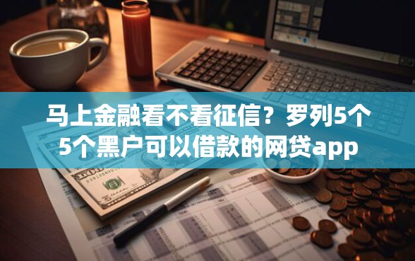 马上金融看不看征信？罗列5个5个黑户可以借款的网贷app