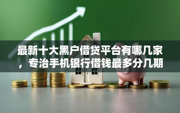 最新十大黑户借贷平台有哪几家，专治手机银行借钱最多分几期
