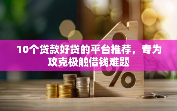 10个贷款好贷的平台推荐，专为攻克极触借钱难题
