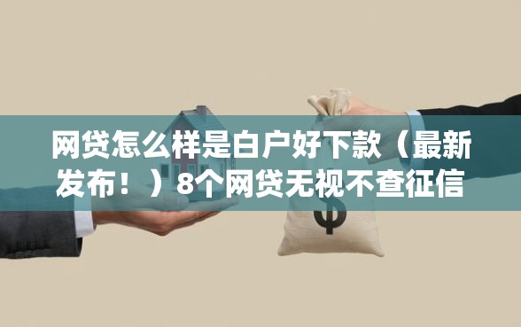 网贷怎么样是白户好下款（最新发布！）8个网贷无视不查征信app