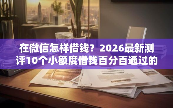 在微信怎样借钱？2026最新测评10个小额度借钱百分百通过的平台