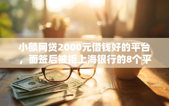 小额网贷2000元借钱好的平台，面签后被拒上海银行的8个平台介绍