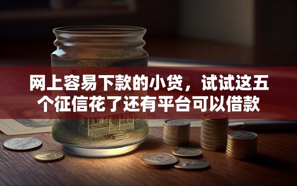 网上容易下款的小贷，试试这五个征信花了还有平台可以借款